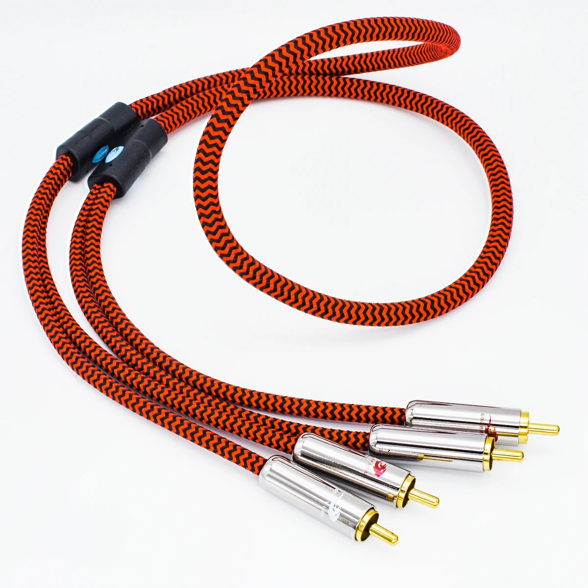 Primium Audio Cable Dual RCA to Dual RCA for AMP Subwoofer Speaker Car DVD 2 RCA Male to Male Shielding Cable 1M 2M 3M 5M 8M 10M
