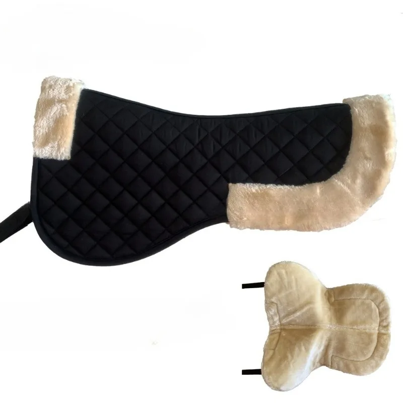 

Equestrian Balance Pad (Wool Saddle Pad), Synthetic Wool Shock-Absorbing Balance Pad