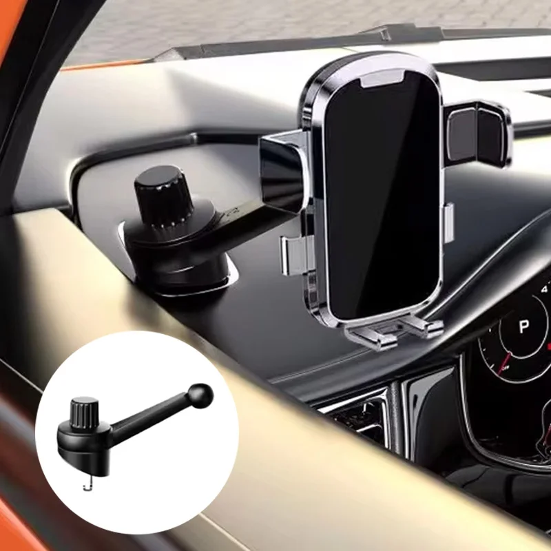 Armaturenbrett-Auto-Lüftungsschlitz-Haken-Clip-Halterung 17mm Kugelkopf für Auto-Handyhalterung, Lüftungsschlitz-Haken für Handy-GPS-Halterung