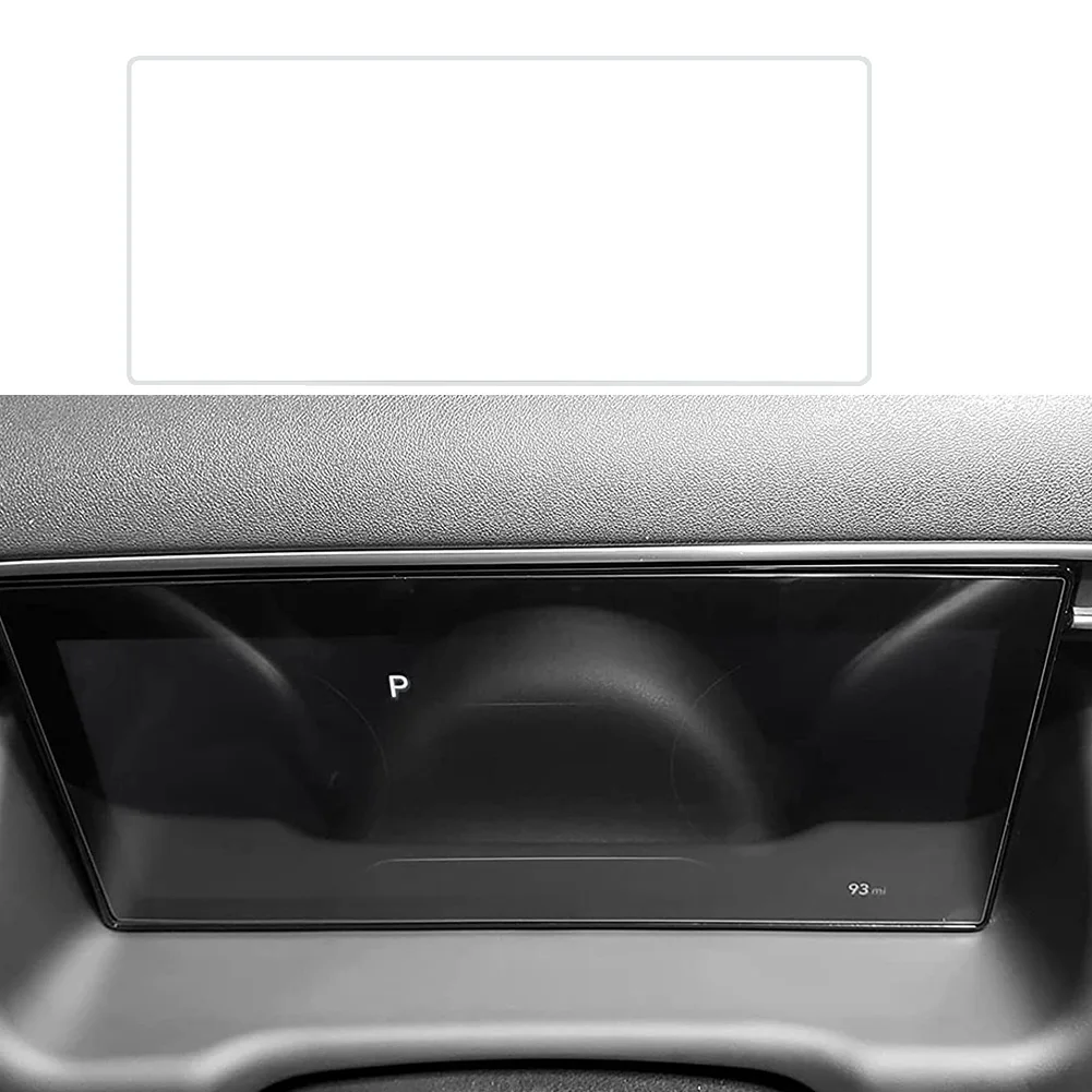 Stable-For Tucson 2021+ 10.25-Inch Car Dashboard Display Screen Film Protection Instrument Screen Tempered Glass Film