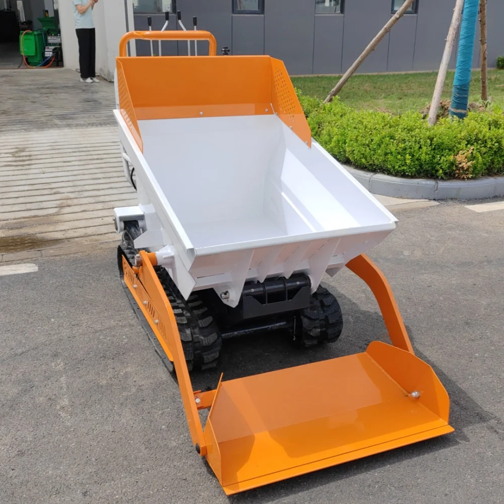 Hot Cheap Small Mini Dumper 500kg Portable Dumper Mini Transporter Construction Hydraulic Diesel Mini Dumper Truck view 6
