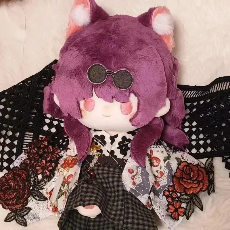 

Аниме Honkai: Star Rail Kafka Lovery Girl, плюшевая кукла, тело 20 см, платье, хлопковая плюшевая подушка, игрушки, косплей, рождественский подарок