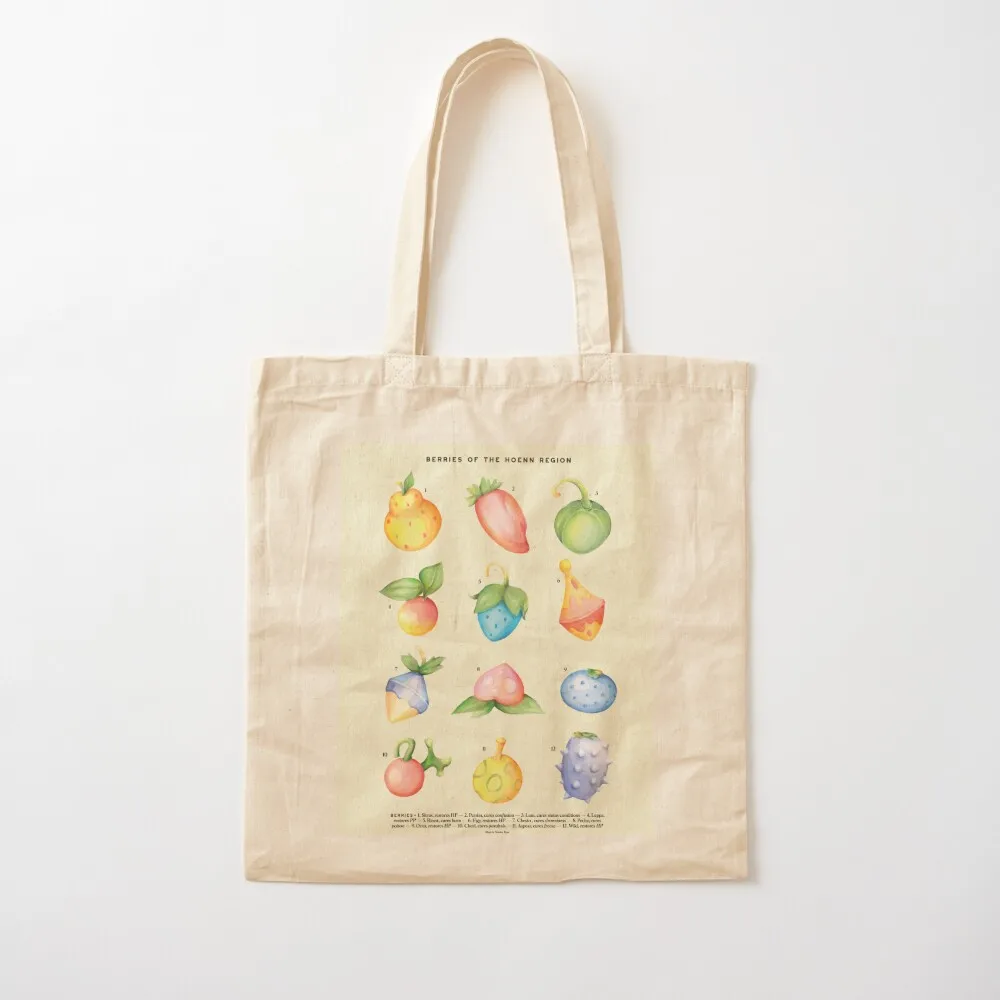 Berries of Hoenn Tote Bag personalized tote bag Cloth bags Gift bags