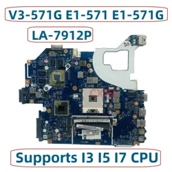 Q5WVH Q5WV1 LA-7912P For Acer Aspire V3-571G E1-571 E1-571G Laptop Motherboard With HM77 Chipset GT620M/630M/640M/GT710M 1GB/2GB