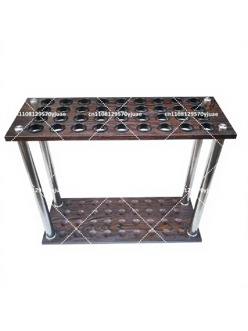 36 Holes Billiard Cue Holder Wall Mount Pool Snooker Accessories Cue Storage Rack