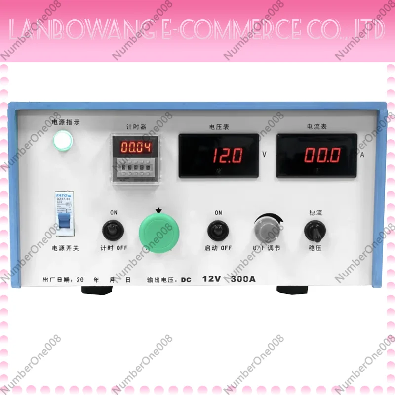 300A 12V High frequency switch rectifier electroplating electrolytic oxide galvanized chrome plated rectifier