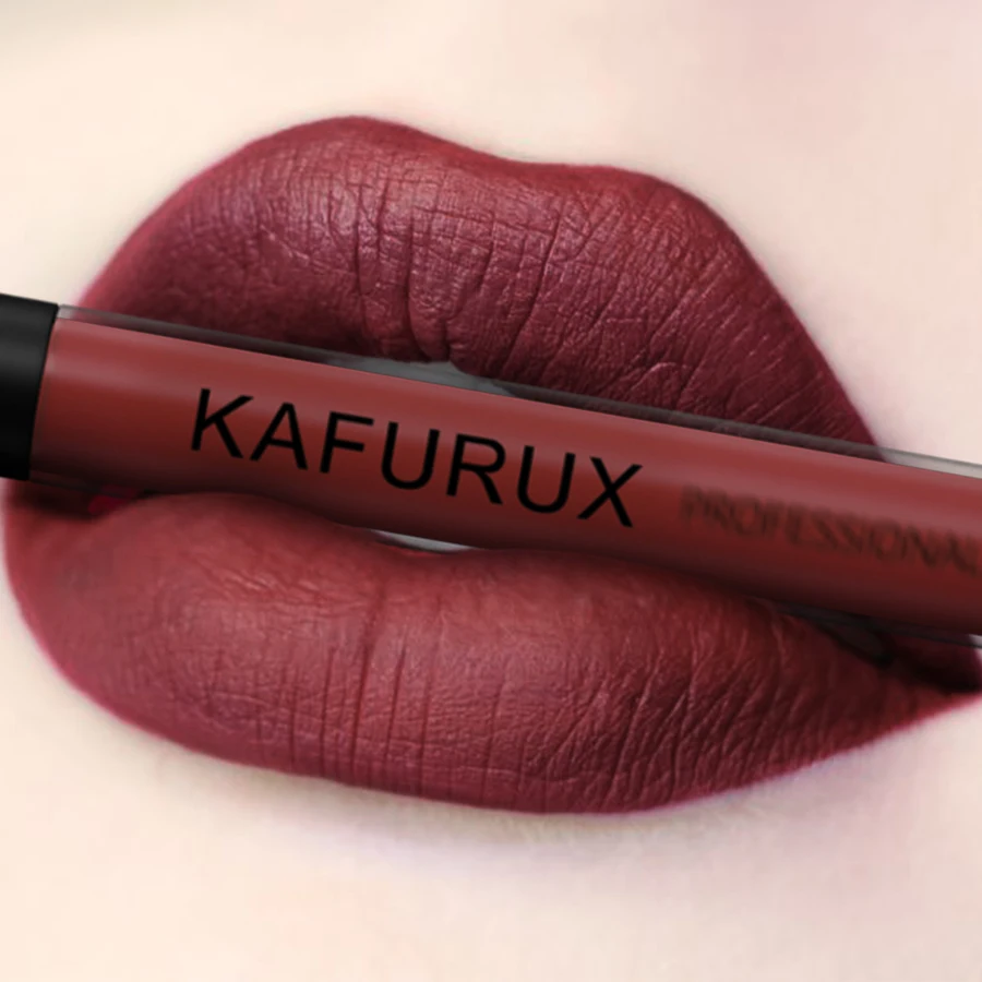 Matte Highly Pigmented Lip Glaze Velvet Finish,  Liquid Lipstick, Waterproof Lip Korean Makeup Women Gifts Lip Gloss Cosmetics