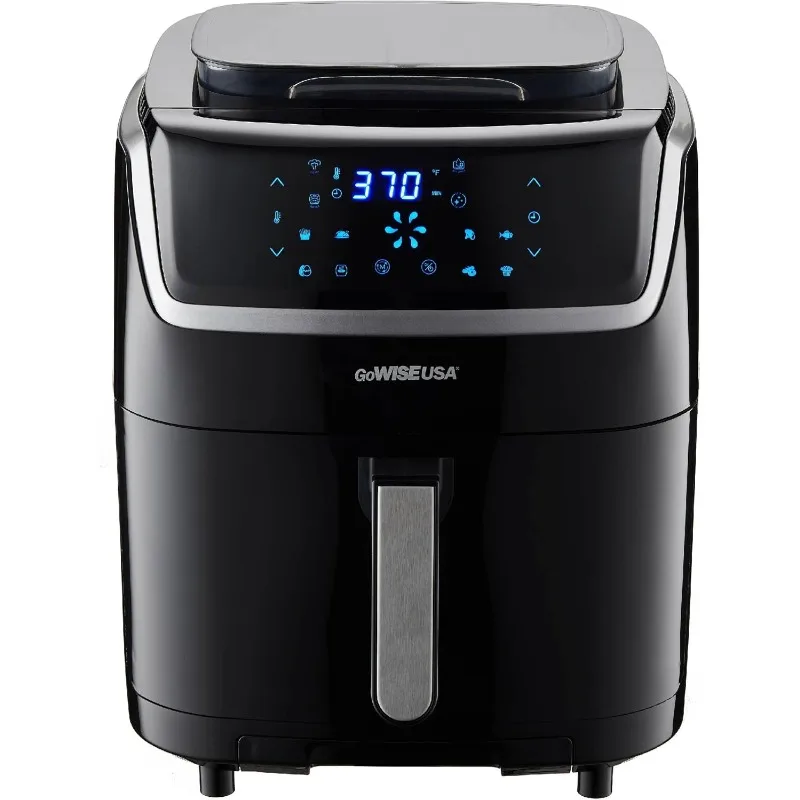 

USA 7-Quart Steam Air Fryer - with Touchscreen Display with 8 cooking presets + 100 Recipes