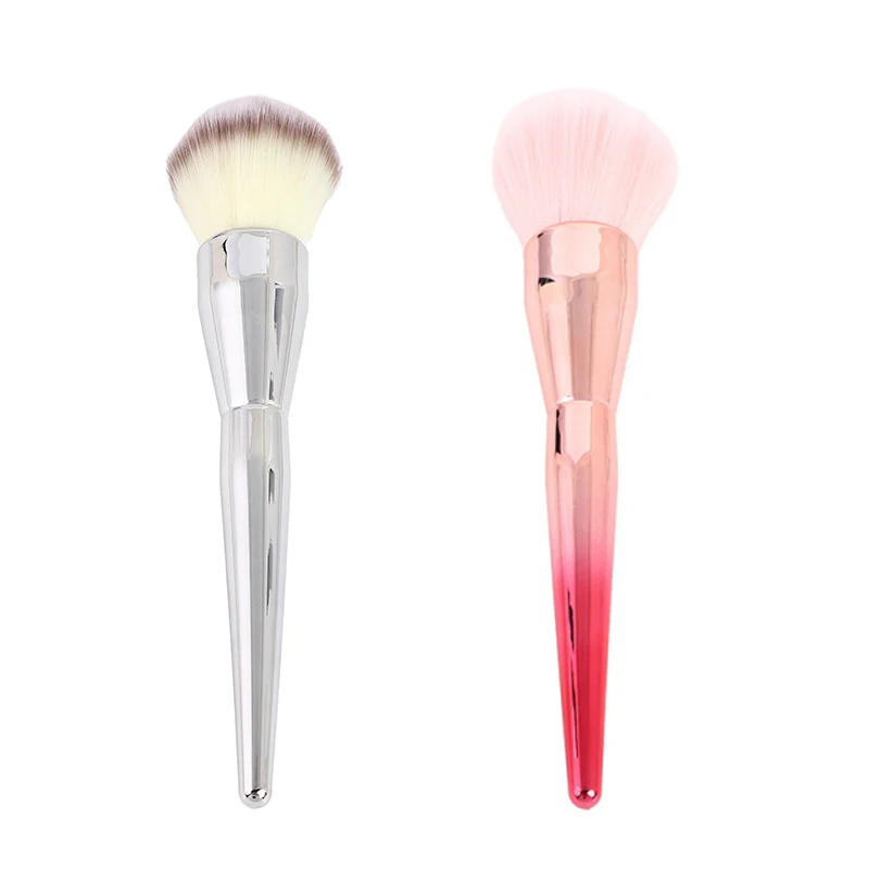 1Pcs Makeup Brush Face Cheek Contour Blusher Nose Foundation Loose Power Cosmetic Make Up Brushes Tool Powder Blush Kabuki Brush