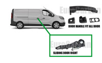 Door Handle Mechanism SLIDING RIGHT FIT For Renault Trafic 3 Vauxhall/Opel Vivaro For Nissan NV300 For Fiat Talento 806079208R