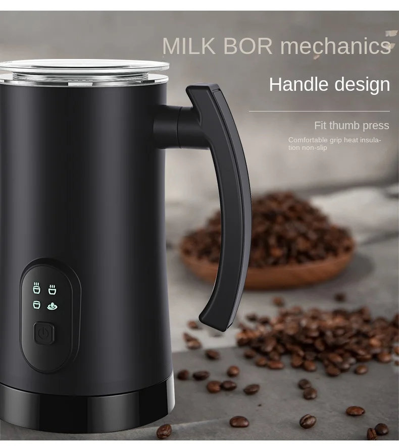 150ml Electric Milk Frother for Home & Outdoor, OEM ODM Custom Brand Private Mold Color Box Packing