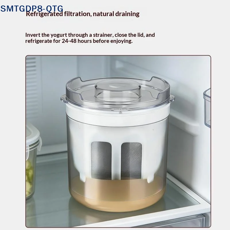NEW Greek Yogurt Strainer Stainless Steel Strainer Whey Separation Tools Multi-functional Yogurt Filter With Fine Mesh