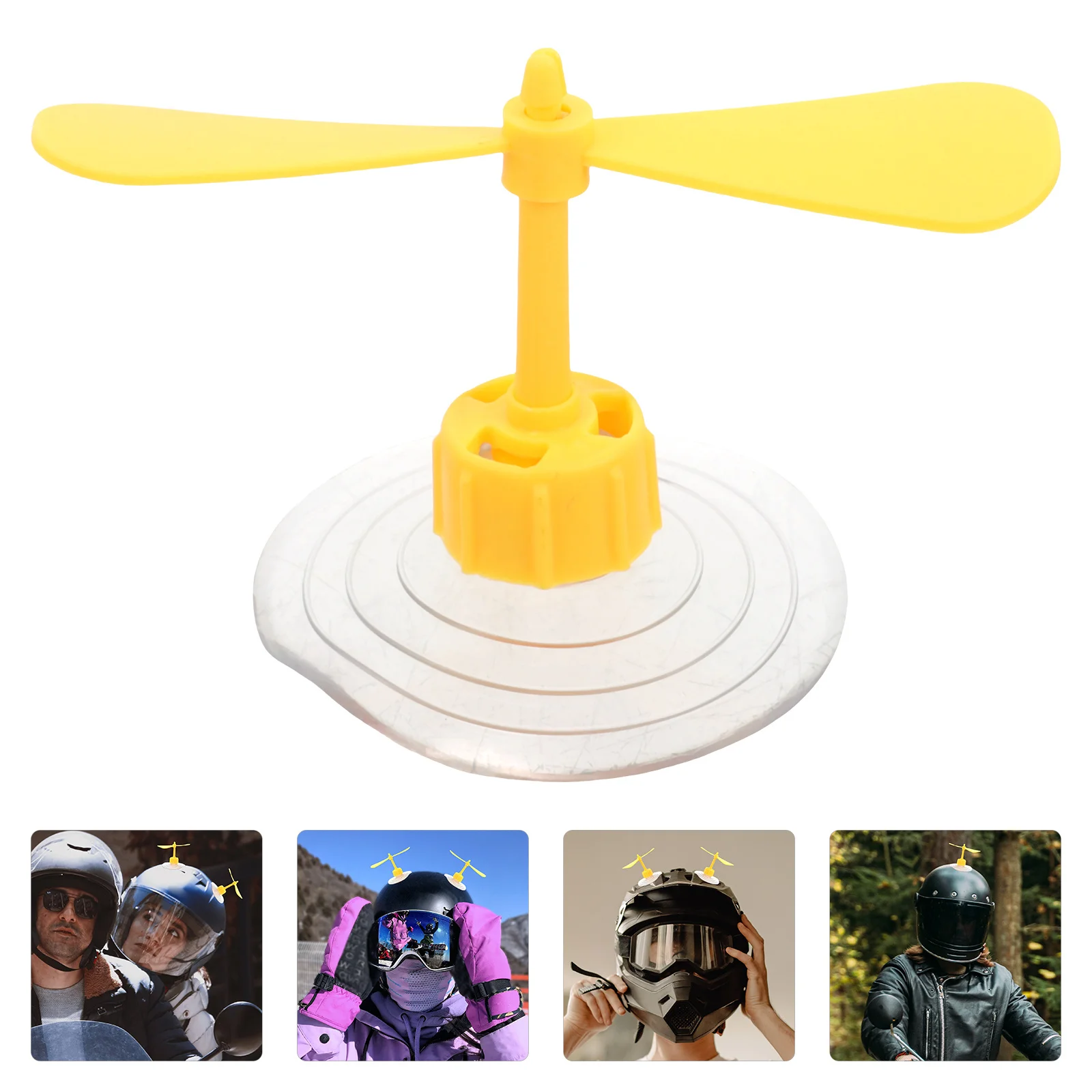 

10Pcs Decoration Pinwheel Cute Dragonfly Suction Cup for Motorcycle Hard Hat Accessories Women Decor Ride Gear