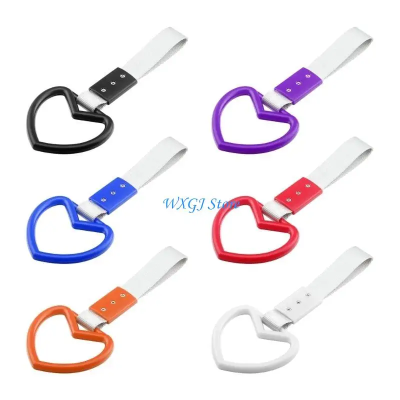 

37JE Strong Strap Tow Ring Subways Train Bus Handle Strap Bumper Warning Drift Charm