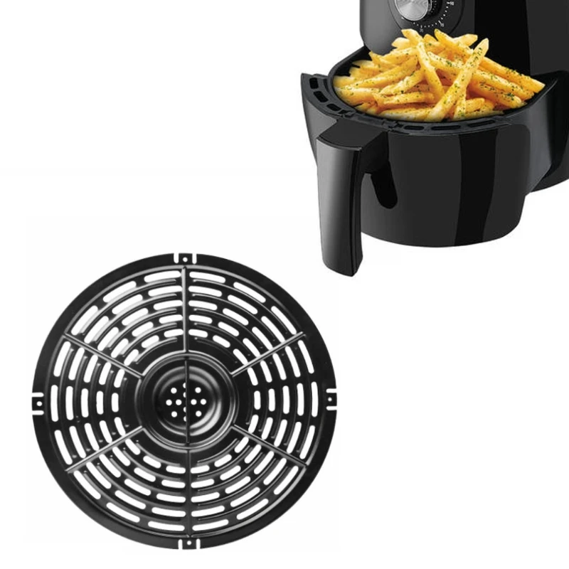 Air Fryer Replacement Grill Pan Fit for Chefman Power 5QT Air Fryers Accessories Dishwasher Safe 4 Sizes