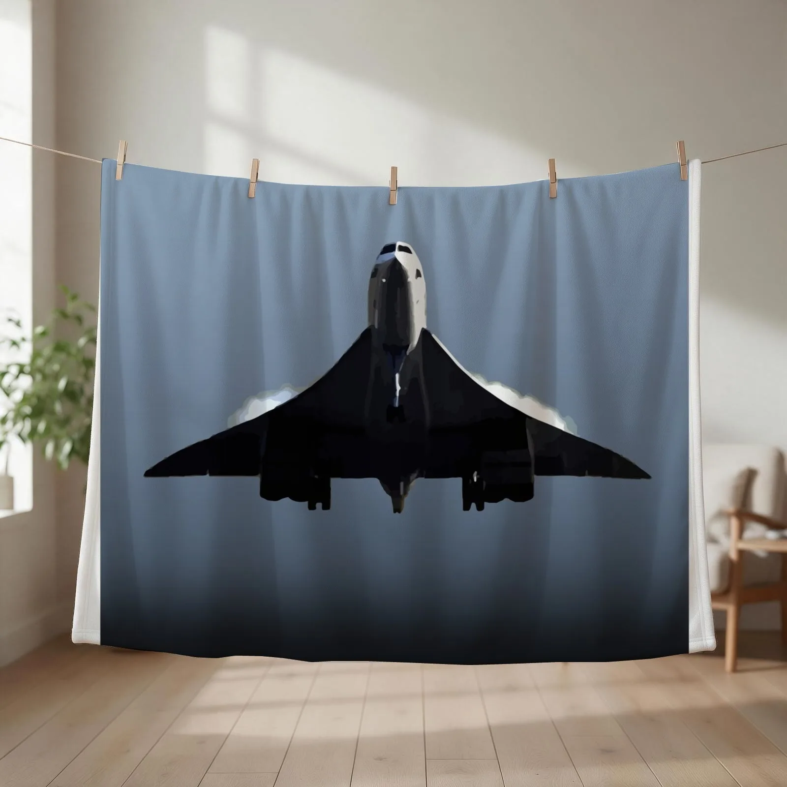 Concorde - Take Off Throw Blanket warm for winter Blankets For Sofas Shaggy blankets and throws Blankets