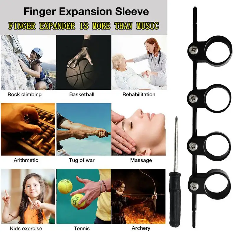 Guitar Finger Expansion Sleeve Guitar Finger Protector Guitar Finger Strengthener Finger Extension Instrument Guitar Accessories