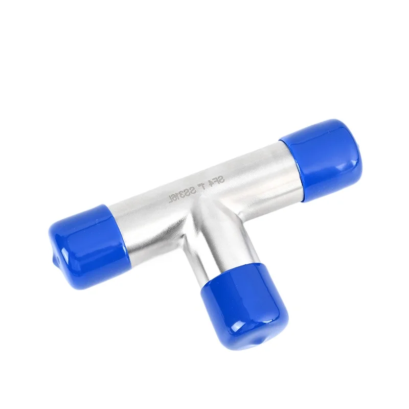 

316L Stainless Steel Automatic Welding Tee EP/BA Grade Electrolytic Polishing BPE Pharmaceutical Clean Pipe Fittings