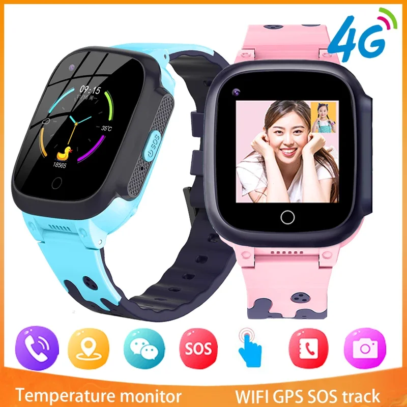 

Xiaomi Mijia 4G Kid Smart Watch Children LBS GPS Location Tracker Video Voice Call Phone Clock Calculator Student Smartwatch