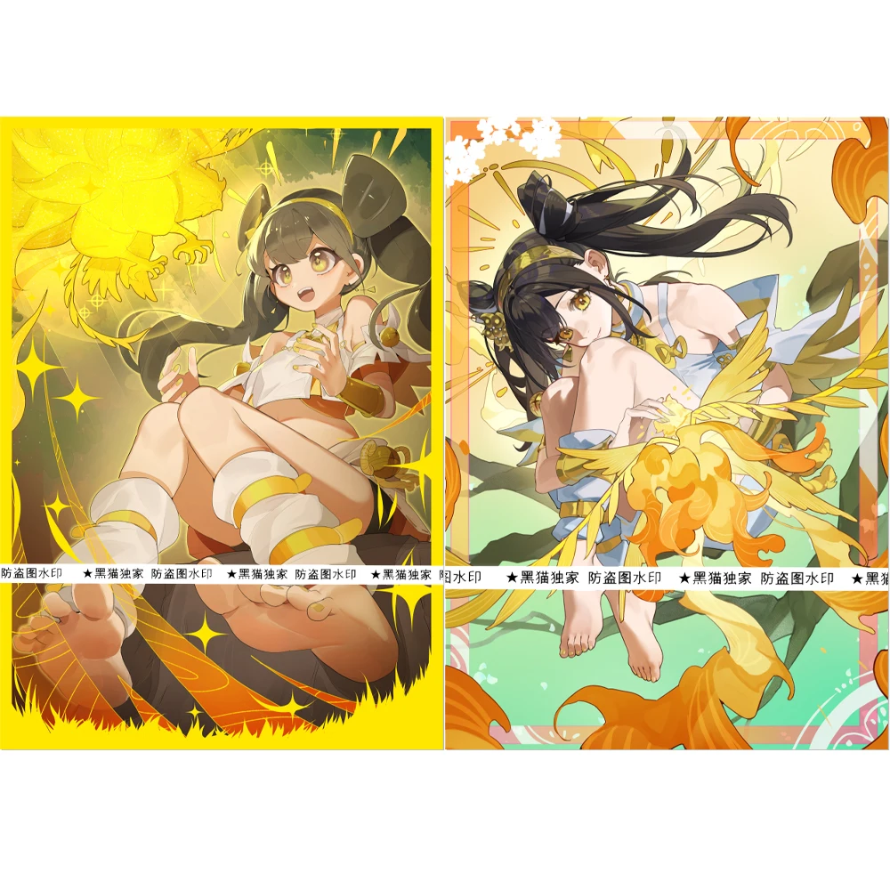 

60 шт./компл. Ю-Ги-Ой своими руками! Чехол для карты Mikanko Anime TCG ROG Game Collection Защитный чехол для карт 63*90 мм