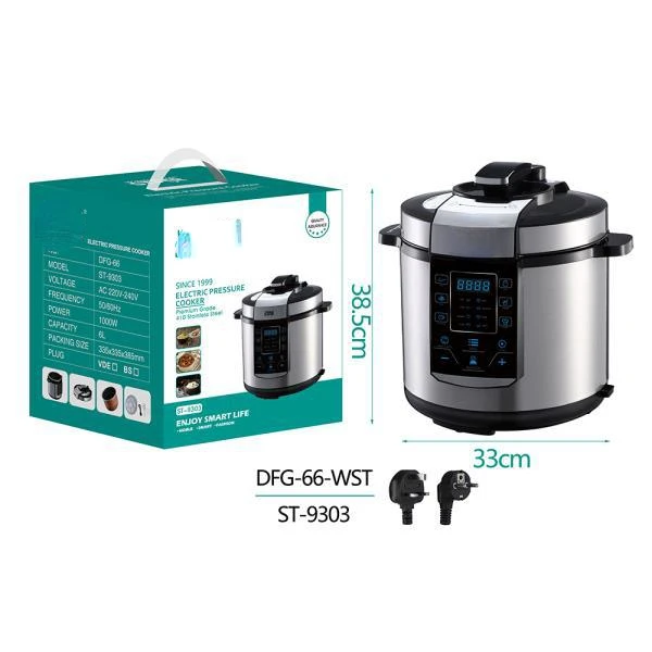 6L Household Cooking Stew Can Be Reserved Rice Cooker Pressure Cooker Electric Pressure Cooker