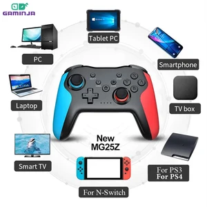 Gamminja MG25Z Wireless Controller Bluetooth Gamepad for Nintendo Switch PS3 PC Double Joystick Vibration Gamepad Lag Free 8 Main Sales Control PS3 - №6