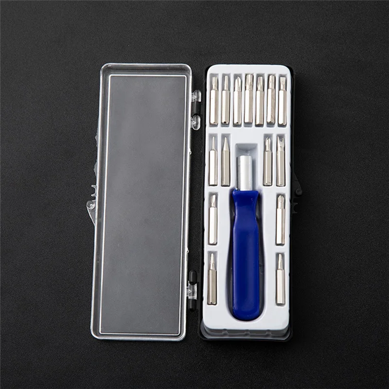 A76K 1Set Gift Small Screwdriver Multifunctional Batch Head Screwdriver Combination Set