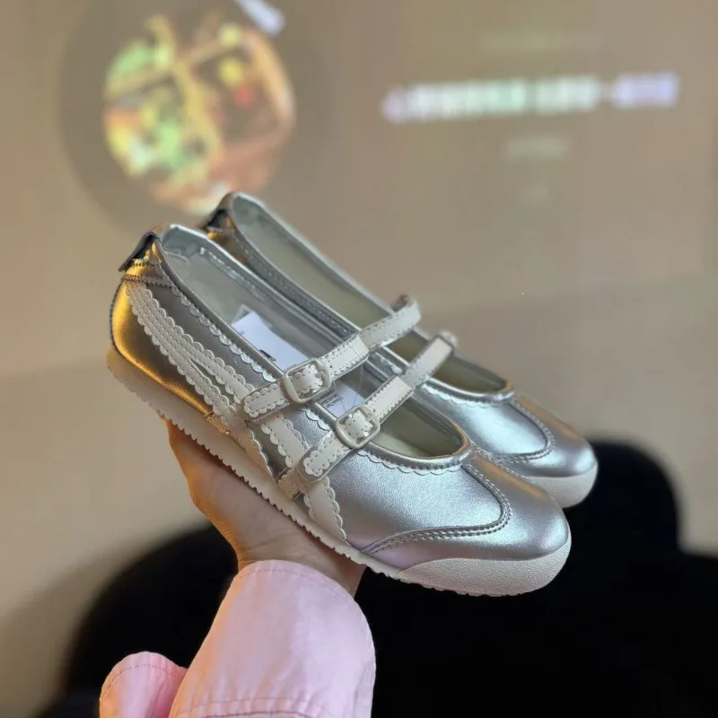 2026 Mary Jane Ballet Style Flats Shallow Cut Casual Shoes for Women