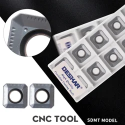 SEKT1204 AFTN-XM LDA CNC tour outils de coupe, alliage de carbure revêtement PVD inserts de fraisage pour le traitement de l'acier et de l'acier inoxydable