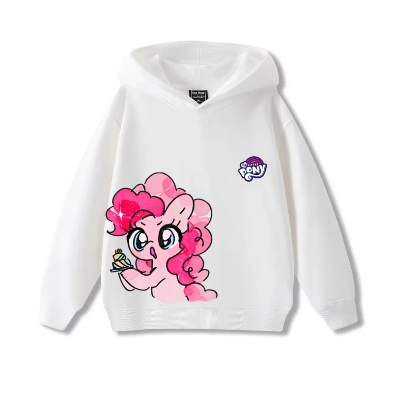 

Однотонная толстовка с принтом, подходит для взрослых, как для мужчин и женщин, как повседневные покупки для родителей и детей.