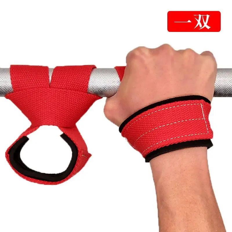 Gym Hijsbanden Barbell Deadlift Booster Riem Fitness Anti-Slip Hand Wraps Polsbandjes Fitness Training Extra Riem