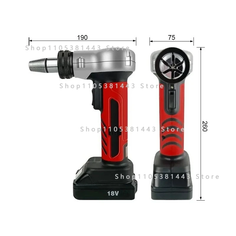 

Cordless Tube Expansion Tool Kit Lithium Battery Expander Flaring Tool for Air Conditioners Floor Heating Tube HL-1632 E-Xa