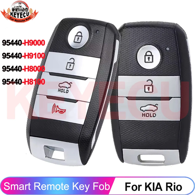 

Smart 95440-H9100 95440-H9000 For KIA Rio Stonic 2017 2018 2019 2020 2021 95440-H8000 95440-H8100 Remote 8A Chip 433MHz Key Fob