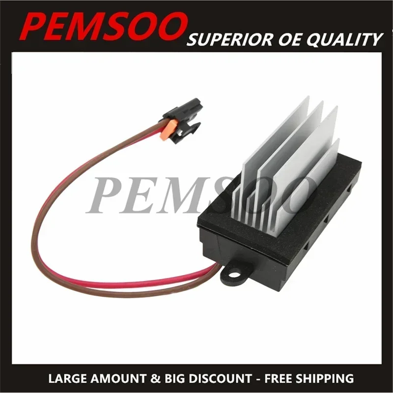 

1PC 3GSH-19E624-CA Blower Fan Motor Heater Resistor for 2003-2007 HUMMER H2 4GSH-19E624-AA 6GSH-19E624-AA 19331830 19329838