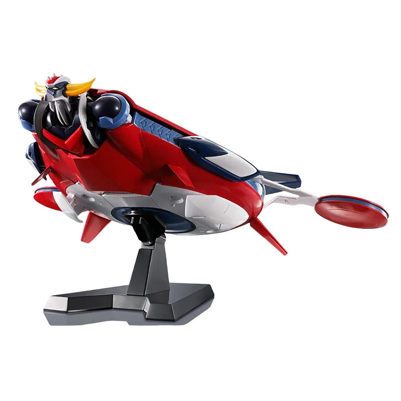 빠른 배송 반다이 애니메이션 로봇 영혼 Spazer & Mazinger Z From GRENDIZER U 오리지널 모델 장난감 액션 피규어 어린이 선물