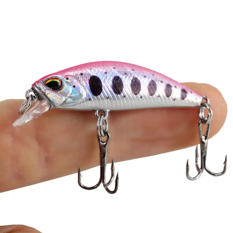 Hot 38MM 3.2G Mini Japan Model Sinking Minnow Fishing Lures Jerkbaits Peche Artificial Bait Wobbler Lure for Trout Bass Carp