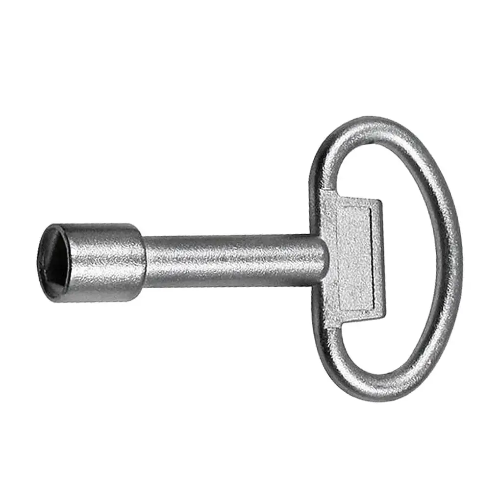 Mini Adjustable Wrench Key Triangular Key Electrical Cabinet Key Alloy Mechanical Workshop Tool for Elevator Valve Boxes