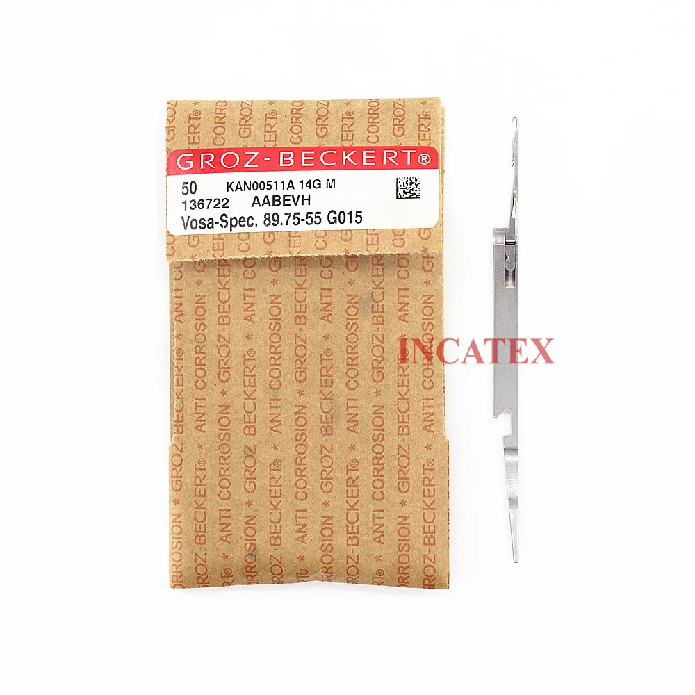 250 Pieces Genuine Groz-Beckert Knitting Needles Vosa-Spec. 89.75-55 G015 For SHIMA SEIKI Chinese Knitting Machine 14G Needle