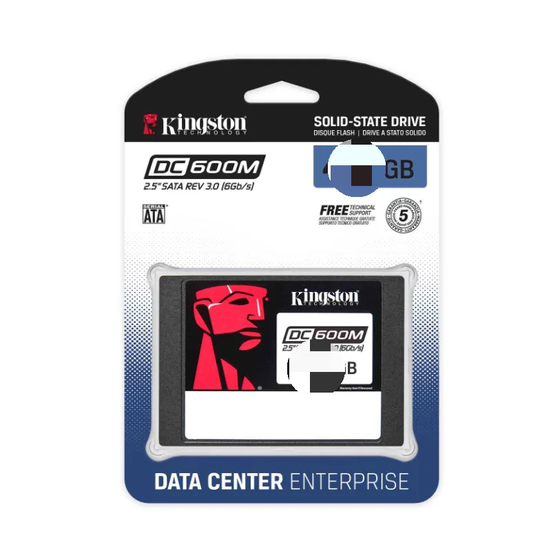 Kingston SEDC600M 2.5-inch SATA Enterprise SSD Enterprise-grade mixed-use for loss protection Power Loss Protection DC600M