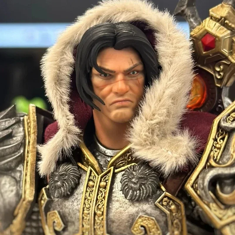 

In Stock Third Party Custom Made 1/12 scale GDTOYS X BROTOYS World of Warcraft Varian Wrynn Action Figure