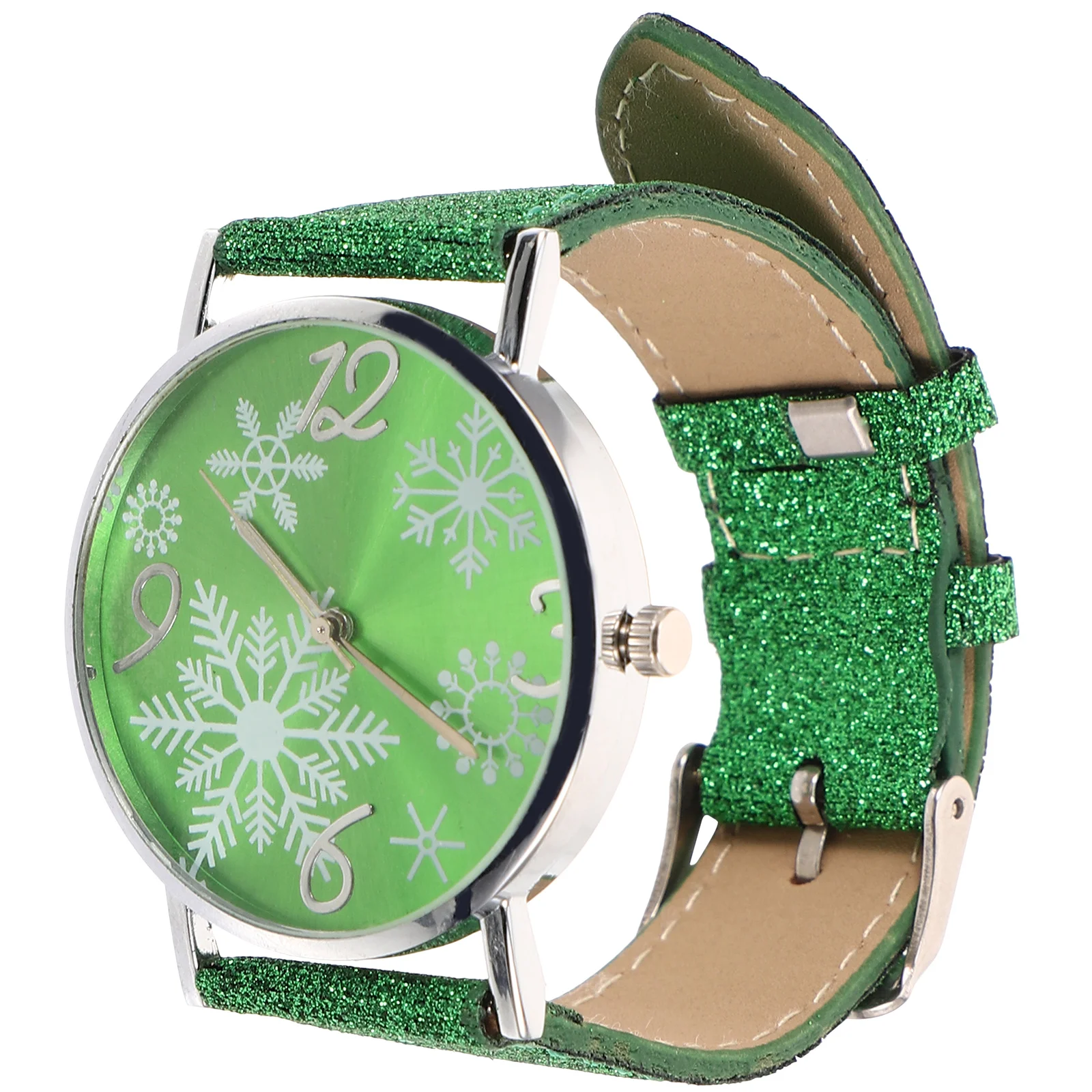 Christmas Watch Wrist Watches Fashion Wristwatch Lady Xmas Decor Quartz Festival Gift