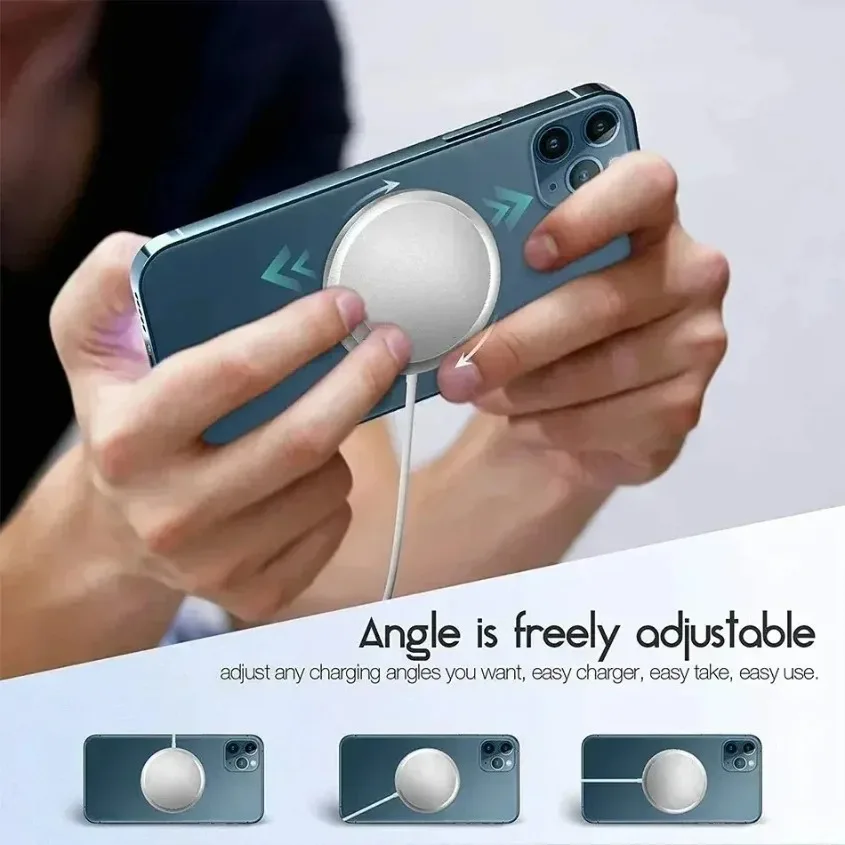 30W Fast Charger Magnetic Wireless Device For iPhone 16 15 14 Pro Max Mini  For iPad USB C 8 Plus XR X XS MAX Airpods
