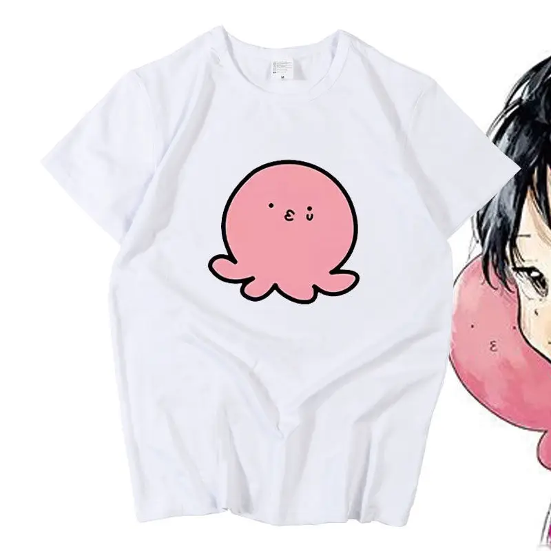 

Anime Takopi`s Original Sin Men Women T-shirt Takopi No Genzai Cosplay Costume T shirt Summer Daily Casual Short Sleeve Tee Tops