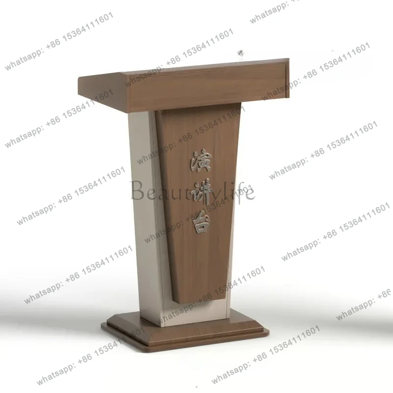 Office Lecture Desk Hotel Welcome Reception Training Course Host Table Clothing Store Shopping Guide Desk