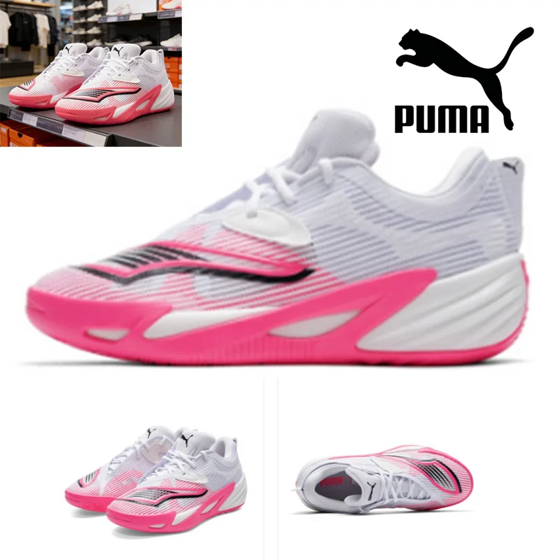 Puma Men Basic Classic Durable Support Comfortable Basketball Shoes 312839-03