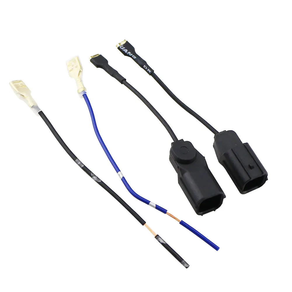 2pcs Car Horn Sound Electronics Socket Conversion Plug for Honda CRV Civic Fit Odyssey Spirior Accessories