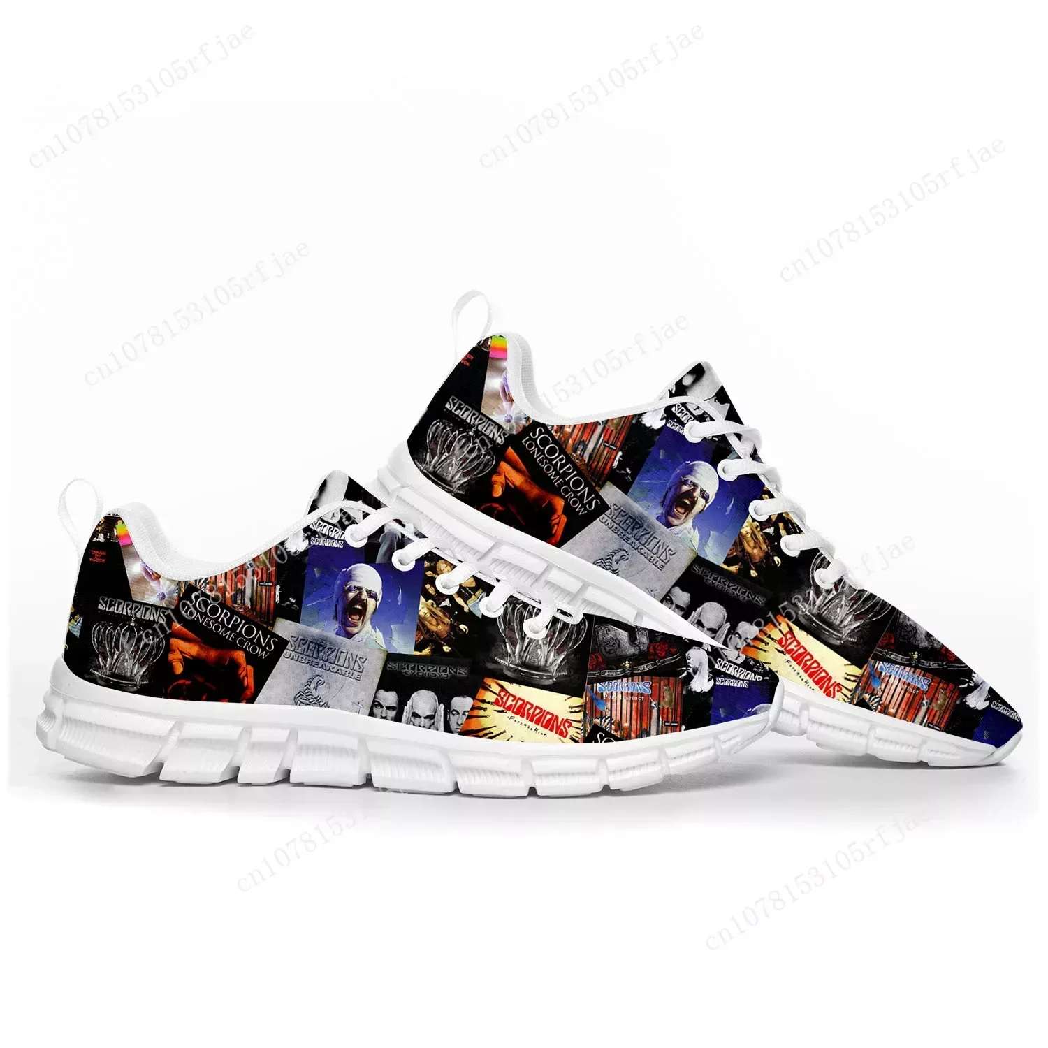 Scorpions Metal Rock Band Pop Sports Shoes Mens Womens Teenager Kids Children Sneakers Casual Custom High Quality Couple Shoes