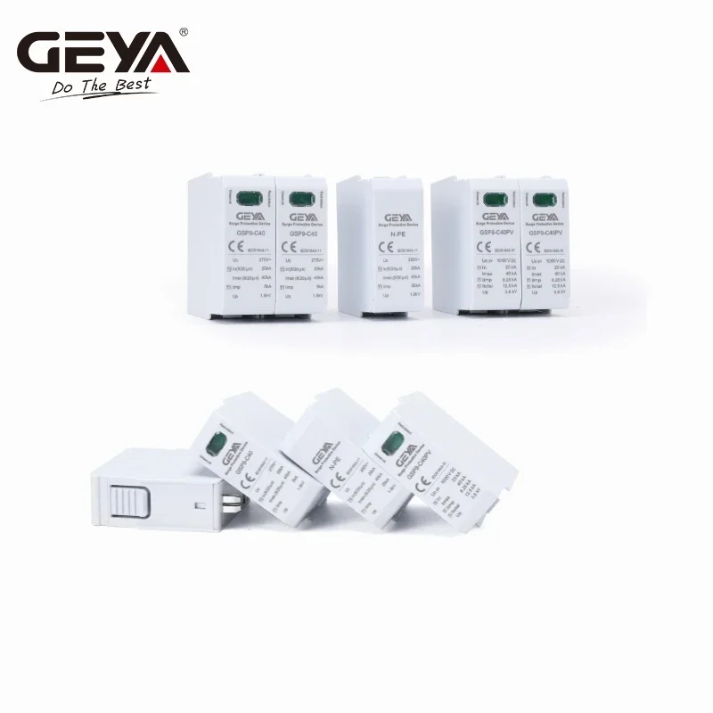 GEYA GSP9  Surge Protector Replacement Core for AC DC SPD 275V 385V 400V 440V 600V 1000V 1500V SPD Bridge