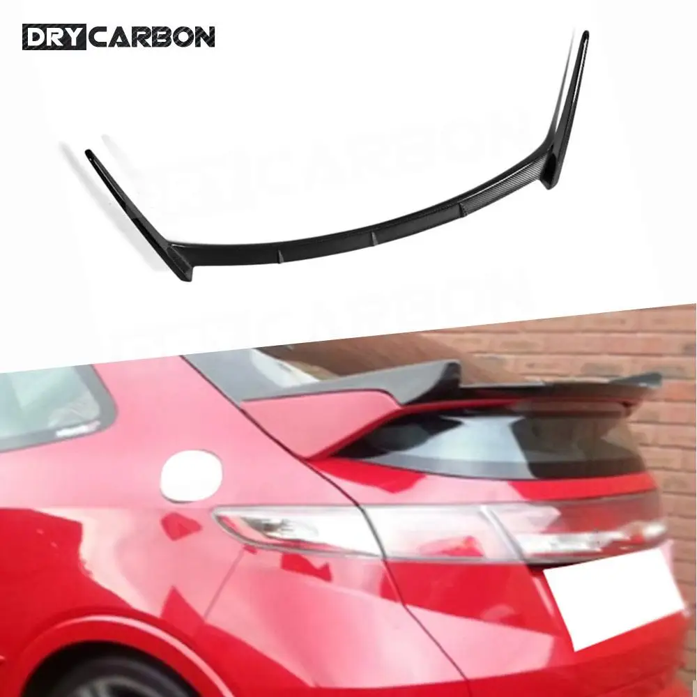 

for Honda Civic FN2 2007-2011 Typer Rear Racing Spoiler Tuning Body Kit Car Accessories FRP Rear Trunk Wing Decoration Spoiler