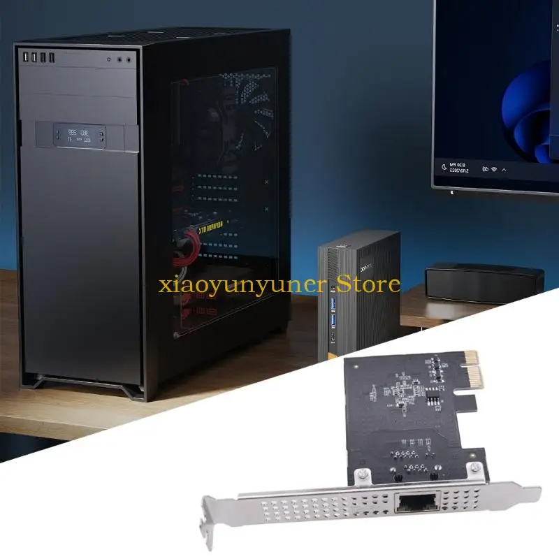 

P9JB PCIExpress 2500Mbps Networking Card With Auto Speed Adjustment And Supports Diskless Networking Wakes-Up Function